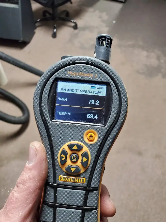 Moisture meter humidity assessment for Fire & Smoke Damage Restoration in Lincoln City